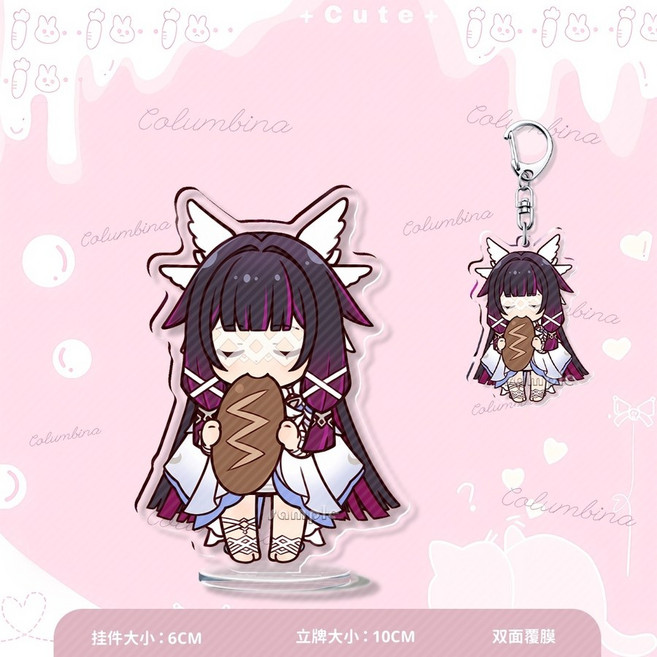 [원신] 콜롬비나 산드로네 아크릴 스탠드 열쇠고리 10cm 6cm 굿즈, 6cm 열쇠고리, 콜롬비나 07