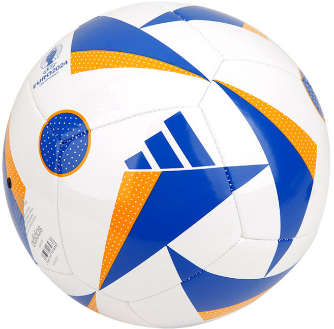 아디다스 유로24 클럽 축구공 IN937 화이트 블루, IN9371, 1개