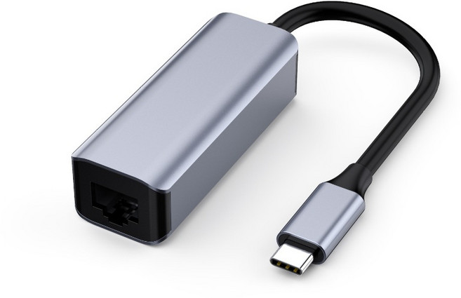 網路分配器 RJ45 乙太網路分線器 1轉2, 1個, TYPEC TO 網路 鋁合金, TYPEC TO 網路 鋁合金