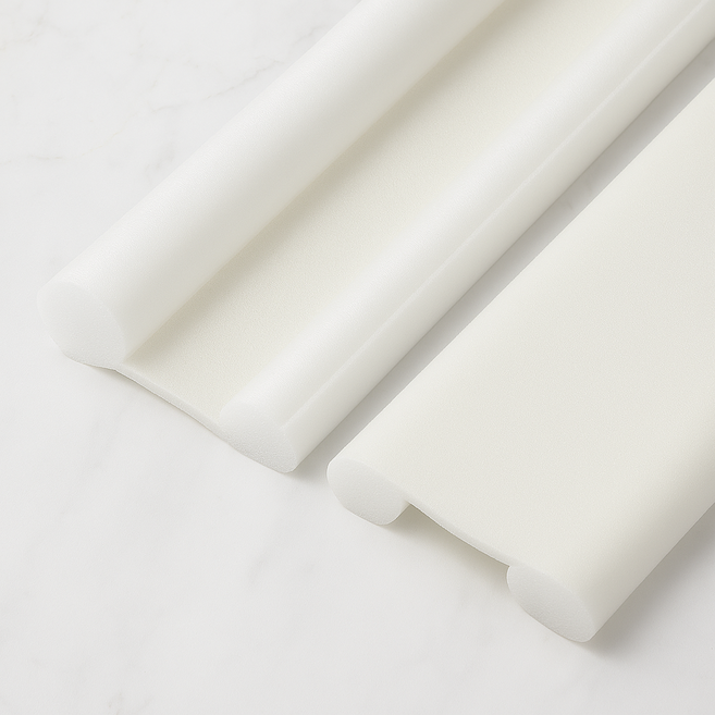 [방풍테이프 증정] 방문지킴이 엘뉴본 문틈 바람막이 불빛 소음 차단 제거할때 흔적없는 문풍지, 퓨어 화이트, 1개