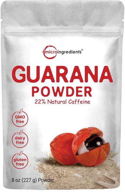 마이크로 인그리던트 구아라나 천연 카페인 파우더 227g, 1개