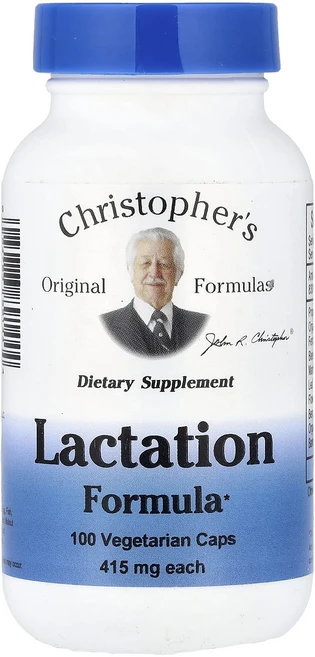 Christopher's Original Formulas 모유 수유 포뮬라 베지 캡슐 100정, ChristophersOriginalFormulas모유, 1개 - 쿠팡