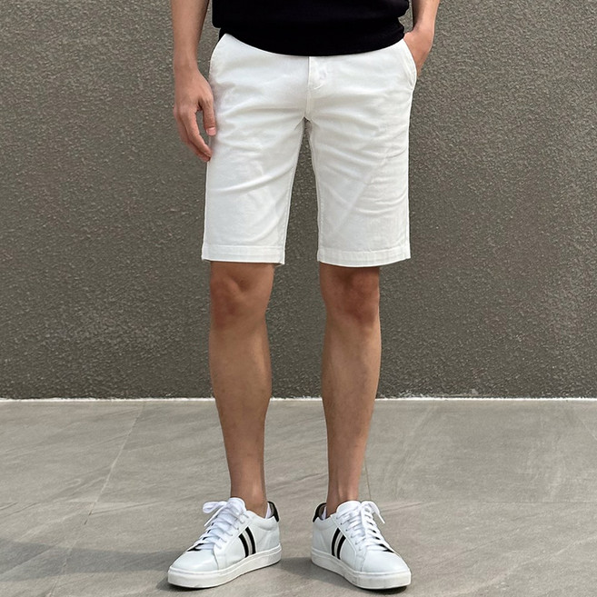 더맨쉽 남자 데일리 면스판 5부 면 반바지 SPTCP17017