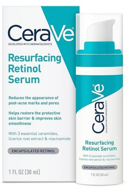 CeraVe 適樂膚 Resurfacing Retinol Serum 視黃醇精華, 30ml, 1件