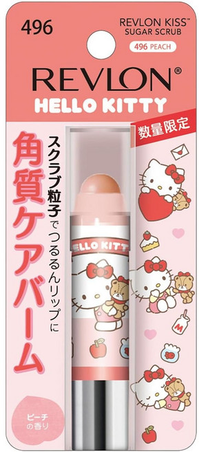 REVLON 레브론 키스 슈가 스크럽 SANRIO 헬로키티 496 피치 2.6g