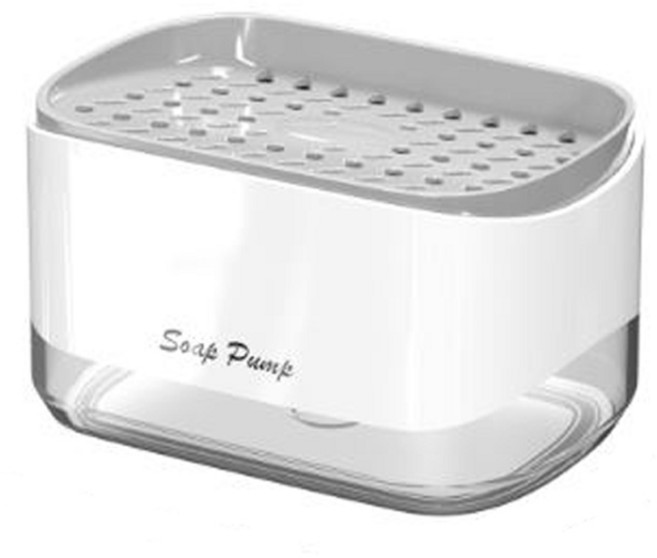 편리하고 깔끔한 주방 세제 원터치 디스펜서, 1개