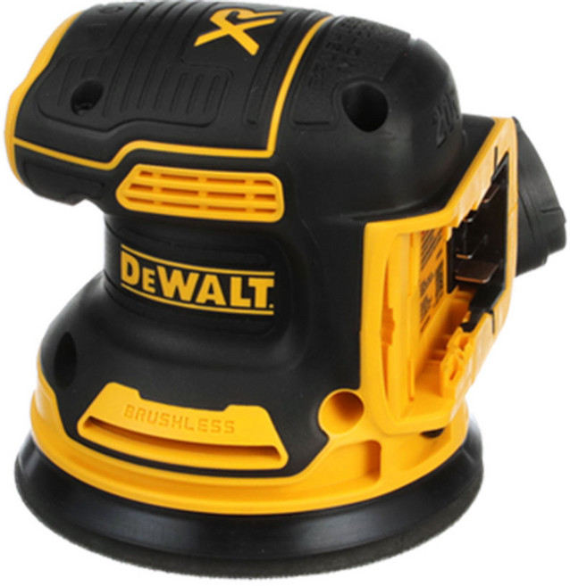DEWALT 디월트정품 DCW210N 20V 충전 원형샌더 베어툴 125mm, 1개