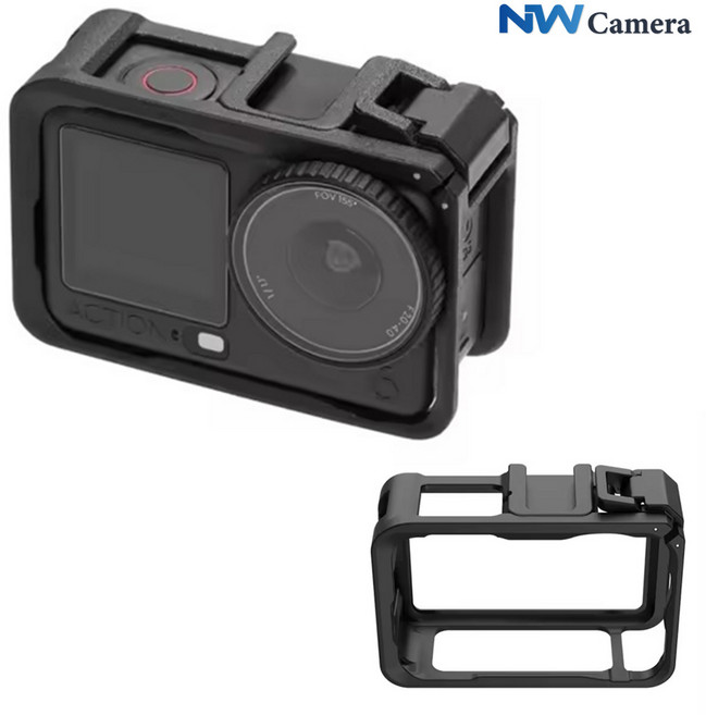 DJI 오즈모 액션6 케이스 프레임 ABS타입 콜드슈 핫슈 확장 악세사리, 1개, 오즈모 액션6  ABS 프레임 케이스