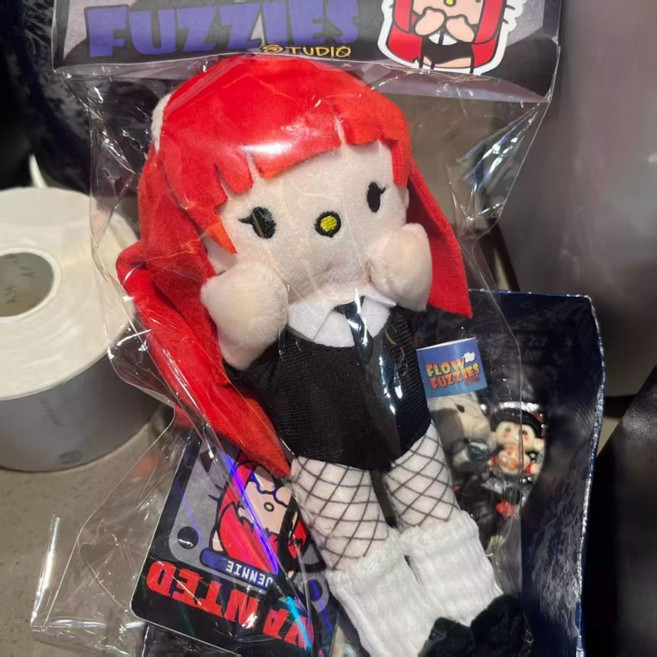 Jennie KT貓 可愛毛絨玩偶 公仔 棉花娃娃 裸娃, 如圖所示, 1個, 1cm