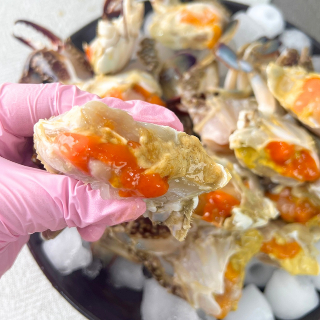 섬마을사람들 국내산 연평도산 제철 활 암꽃게 서해안 제철 봄꽃게, 1개, 제철 활암꽃게 3kg(5~6미)