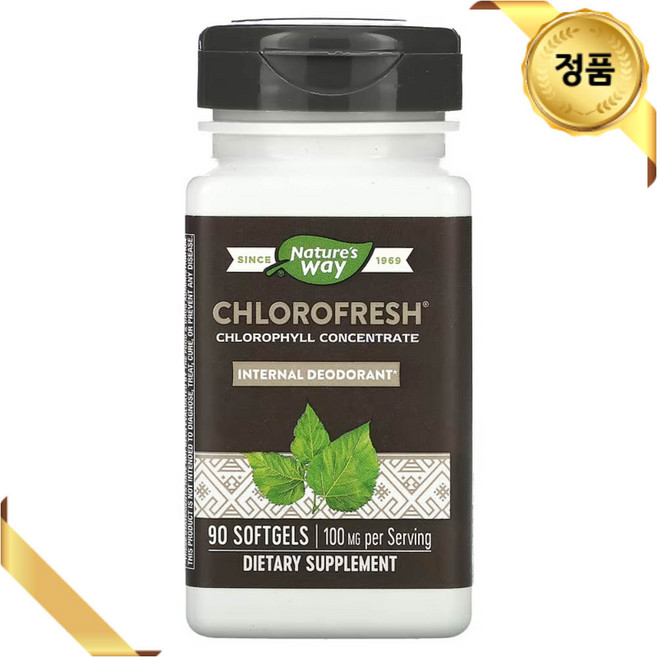 네이쳐스웨이 클로로필 엽록소 90소프트젤, 1개, 90정