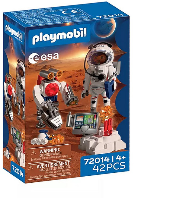 플레이모빌 72014 ESA 우주비행사와 로봇