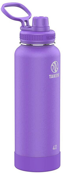 타케야 절연 스테인레스 스틸 물병 레드 111382, 40 Ounces, 니트로 퍼플