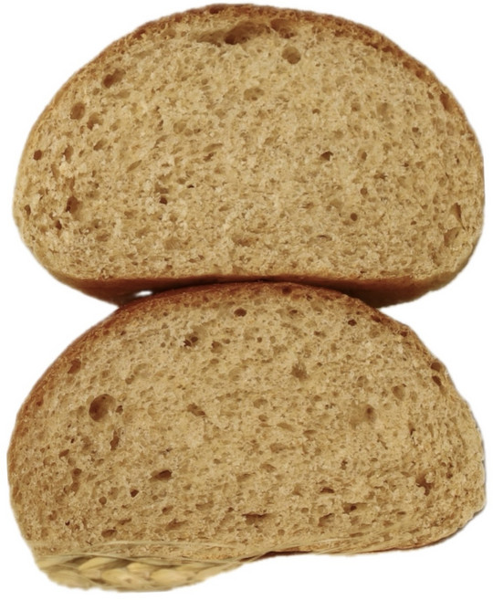 [당일생산] 나루제빵소 100% 통밀 모닝빵 식사대용 비건 속편한 빵(14개입), 1개, 460g