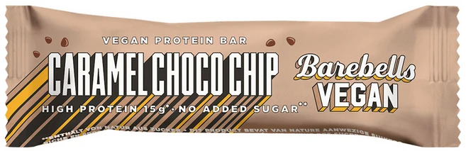 베어벨스 비건 프로틴바 카라멜 초코칩 55g, 1개 - 쿠팡
