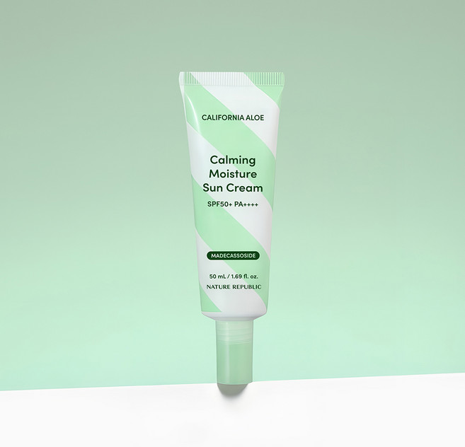 진정 모이스처 마일드 네이처리퍼블릭 캘리포니아 알로에 진정 수분 선크림 50ml 1개