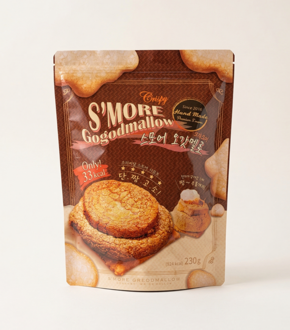 스모어오갓멜로 크리스피 20p, 230g, 1개
