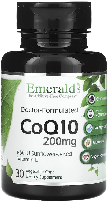 새해 첫좋은선물 Emerald Laboratories CoQ10 200mg 베지 캡슐 30정 제대로 할인합니다, EmeraldLaboratoriesCoQ10200mg베, 1개 - 쿠팡