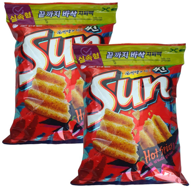 오리온 태양의 맛 썬 핫 스파이시, 420g, 2개
