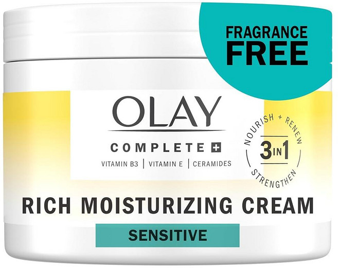 Olay 올레이 페이스 리치 모이스처라이징 크림 무향 241g