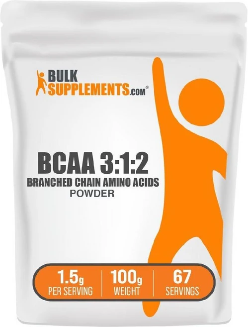 BulkSupplements.com BCAA 3 1 2 분말 - 보충제 분지 사슬 아미노산 무향 및 글루텐 프리 1회 제공량당 1.5g 500g(1.1lbs)(1팩), 67 인분 (1 팩), 1개 - 쿠팡