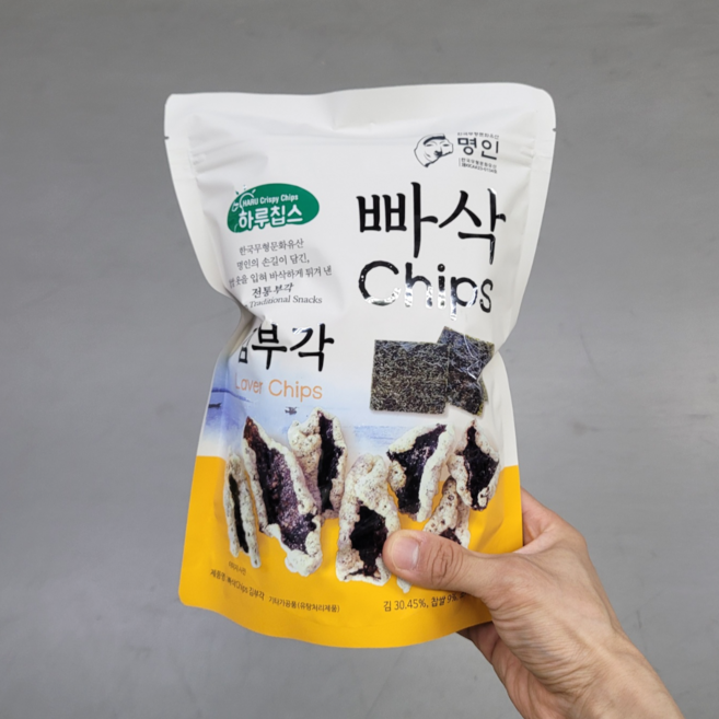 하루칩스 명인 김부각, 100g
