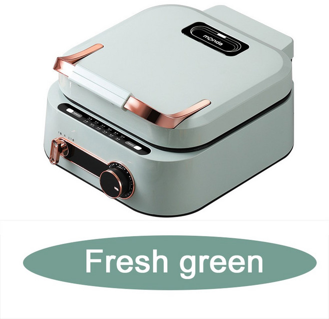 무연 프라이팬 스테이크 바베큐 다기능 전기 밥솥 들러붙지 않는 팬 1800W 주방 가전, Fresh green, 02 Fresh green, 02 Fresh green