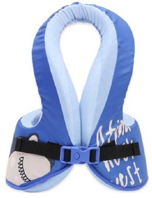 아티나 말랑말랑 넥베스트 35kg 물놀이용품 푹신한 부력보조복, 블루