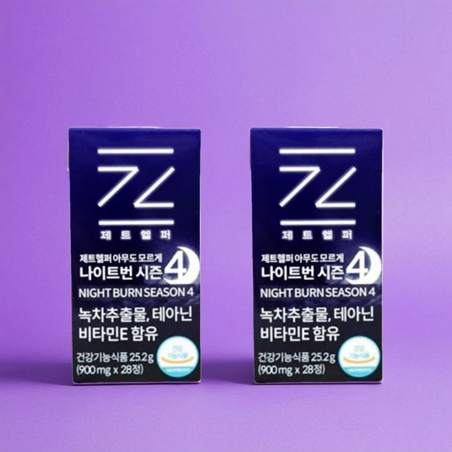 제트헬퍼 나이트번시즌4 단기 보조제, 2개, 28정 - 쿠팡