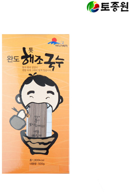 토종원 해조국수 톳 500g 스프포함 완포장 완도바다, 1개
