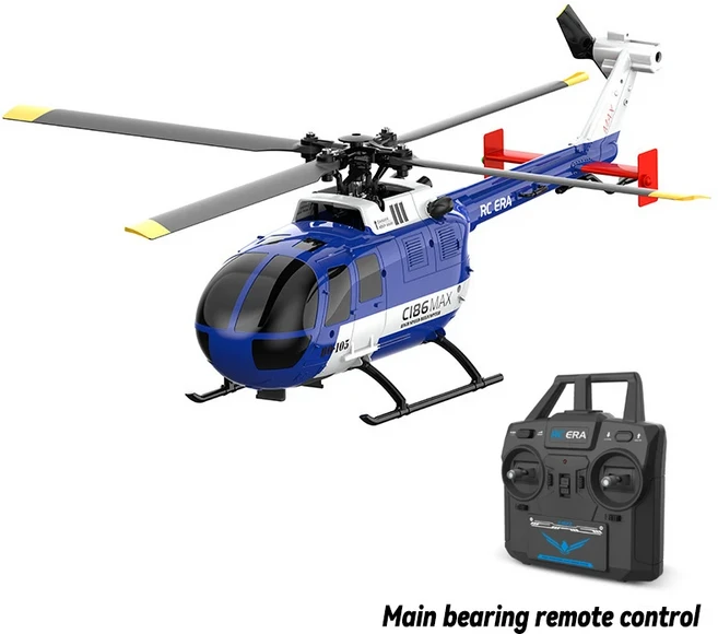 RC ERA 광학 흐름 고정 높이 모델 원격 조종 헬리콥터 성인 소년 장난감 선물 C186MAX 1/48 4CH, 01 Upgrade