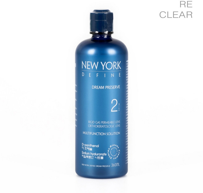 뉴욕디파인 360ml 하드렌즈 보존액 겸용 드림렌즈 보존 세척액, 1개