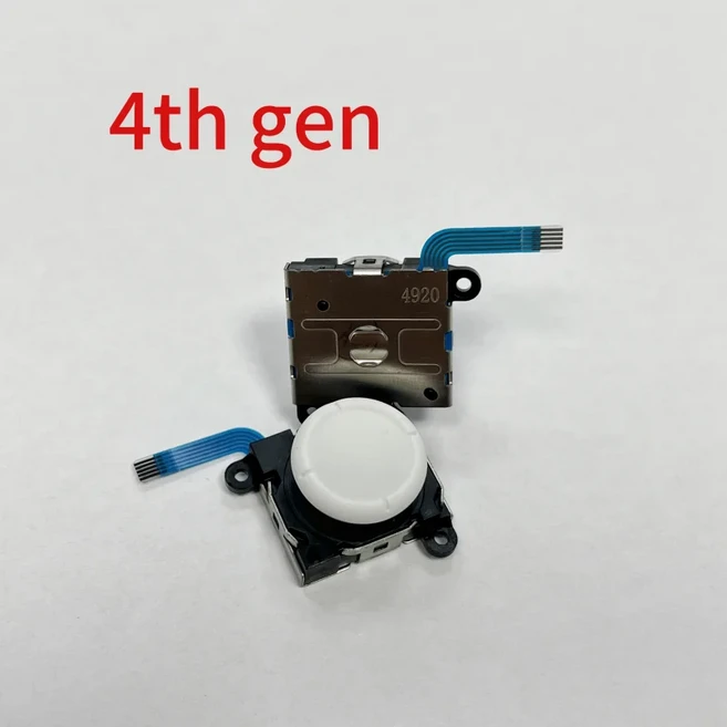 50 개/몫 NS 스위치 및 라이트 용 기존 새 3D 아날로그 스틱 조이 콘 컨트롤러 조이스틱 엄지 스틱 센서 교, 01 50pcs 4th gen white