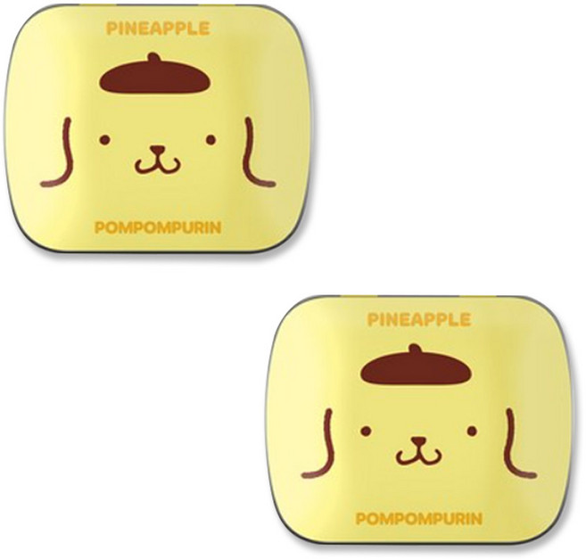 폼폼푸린 민트 캔디 15g x 2개 무설탕 파인애플향 산리오