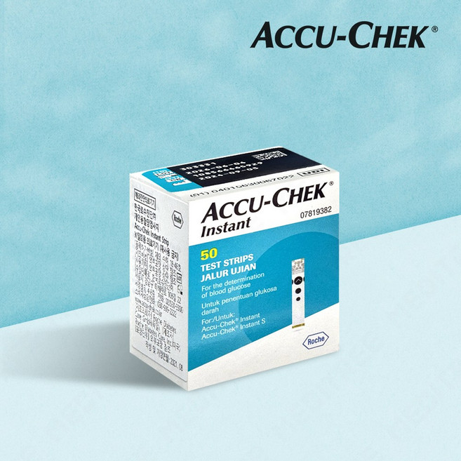 아큐첵 인스턴트 혈당측정지, 1개, 50개입