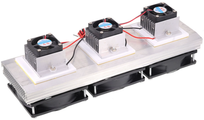 펠티어 열전소자 방열 공냉식 냉각키트 JK-A-CH3, 1개