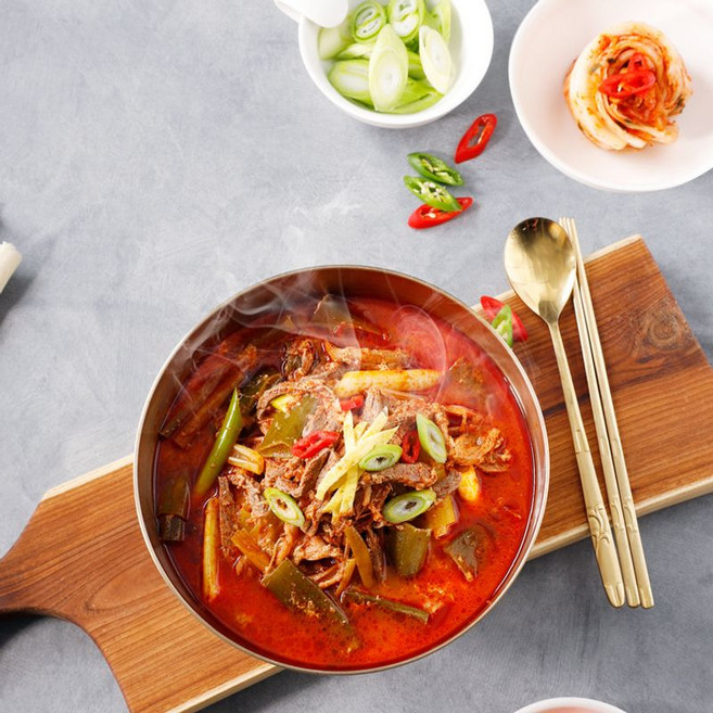 참도깨비 부산 맛집 금강 육개장, 6개, 630g