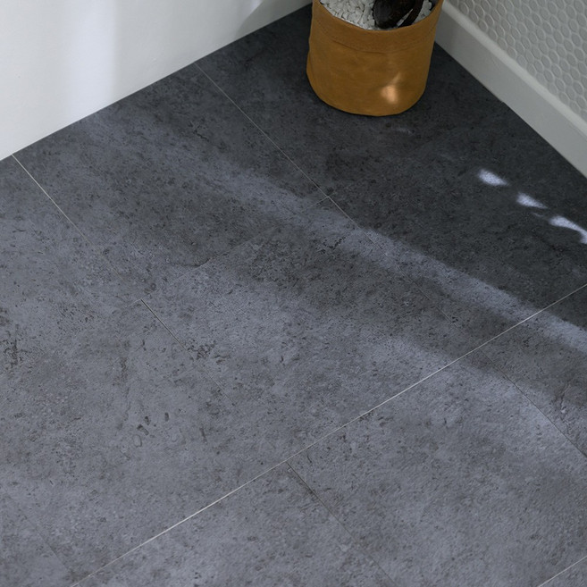 로즈로사 2T 접착식 데코타일 30 x 30 cm, 콘크리트 블루 그레이18장, 1개