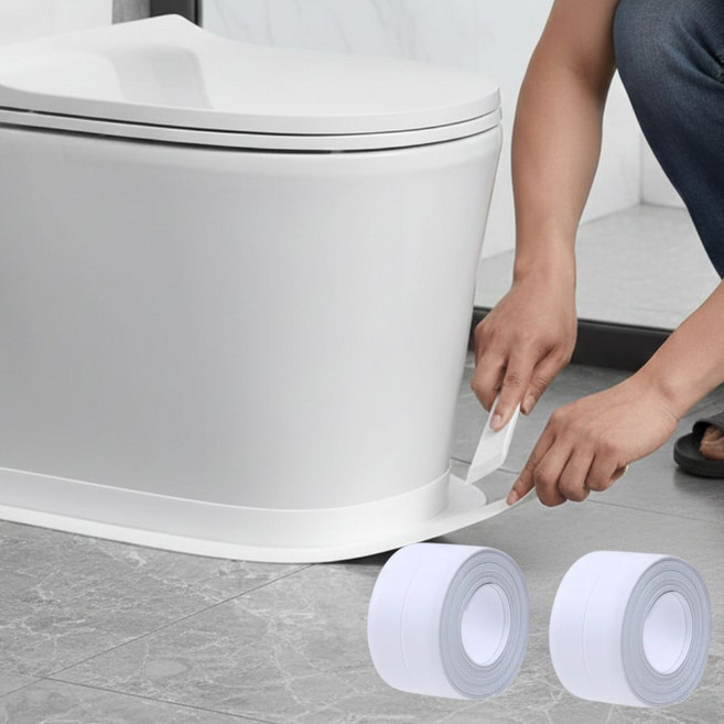 유또 욕실 곰팡이 방지 줄눈 방수 테이프, 2개