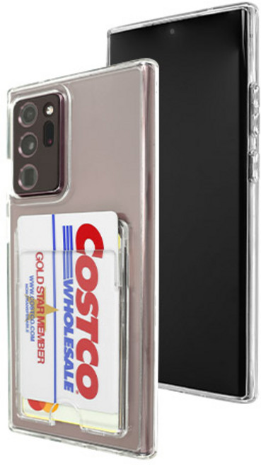 이케미 카드2장 수납 튼튼하게 강화된 깨끗한 젤하드 케이스