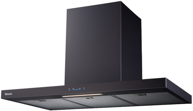 Rinnai 林內 倒T式高質感不銹鋼排油煙機 黑色 RH-1231(B)
