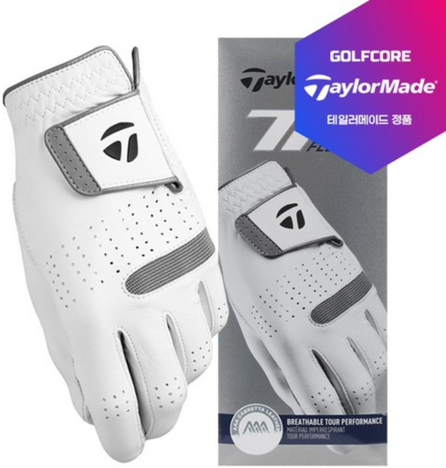 [TP857] TP FLEX AAA Cabretta Soft Tech 천연양가죽 골프장갑-1PCS, 1개