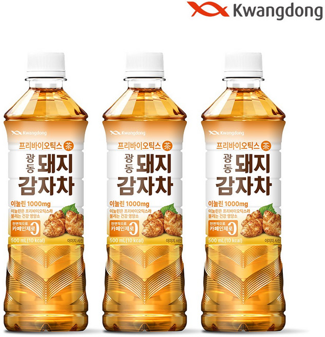 광동제약 돼지감자차, 500ml, 24개