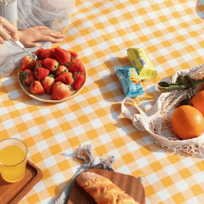 나들이 방수 돗자리 대형 두꺼운 매트 야외 캠핑 레저 깔개 소형, 대형 레드