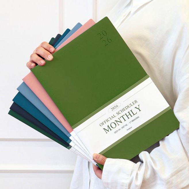 2026 오피셜 빅 먼슬리 스케줄러, 네이비