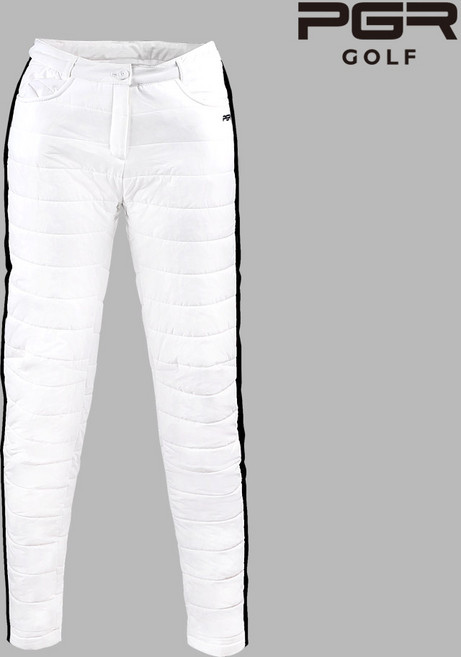 PGR GP-2080 여성 골프바지 퀼팅 패딩 겨울 솜 바지