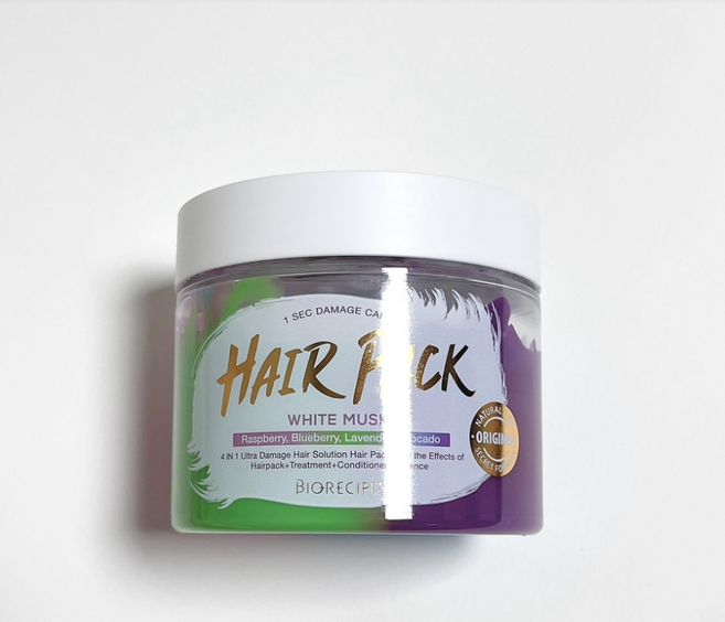 [정품] 17가지 아미노산 성분 38가지 자연유래 성분 4 in 1 올인원 케어 ||| 바이오레시피 LPP 단백질 마블헤어팩, 300g, 1개