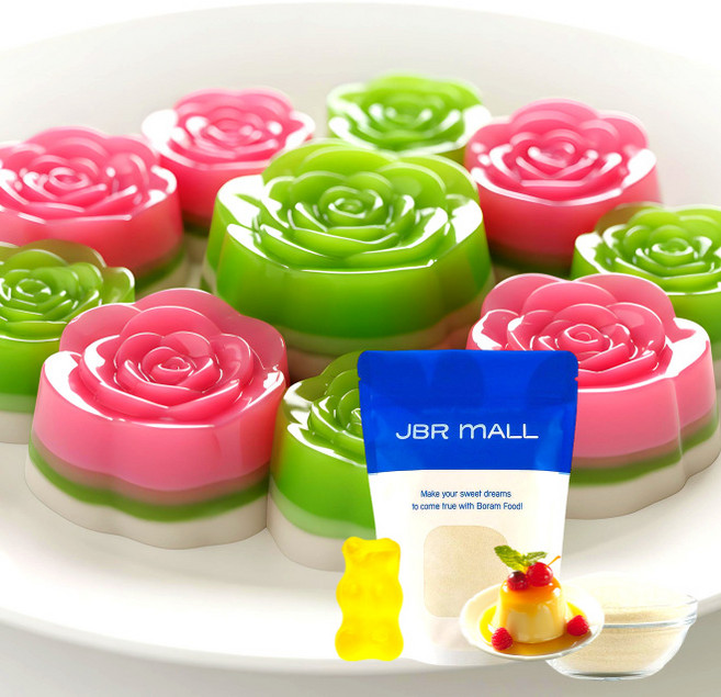 프리미엄 고운 젤라틴 가루 300g 탄성(250Bloom) 투명성 아주 좋아요 국내제조, 1