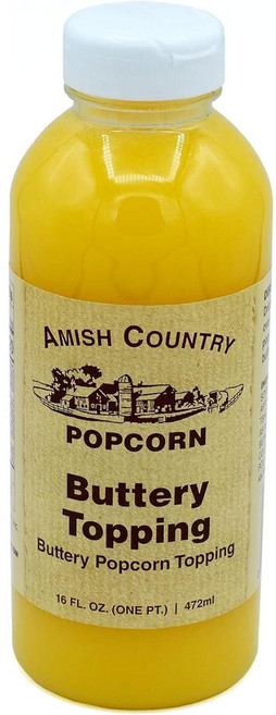 Amish Country 아미쉬 컨츄리 버터리 팝콘 토핑, 2개, 472ml