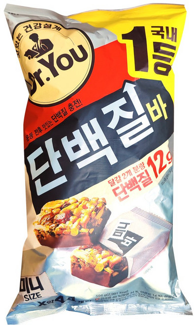 닥터유 단백질바 미니 44p, 594g, 1개